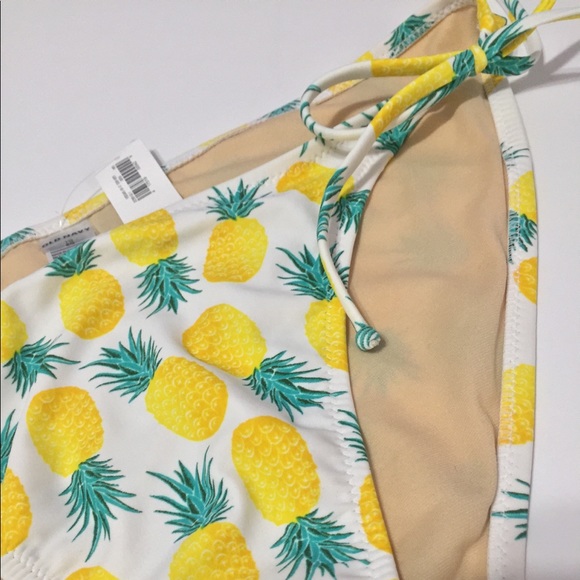 old navy pineapple bathing suit